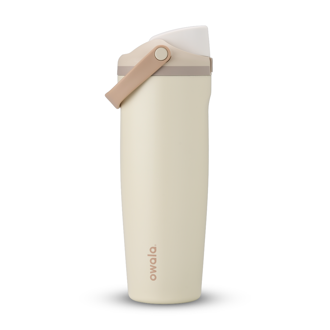 FreeSip Sway Water Bottle - 40oz, Light Grey