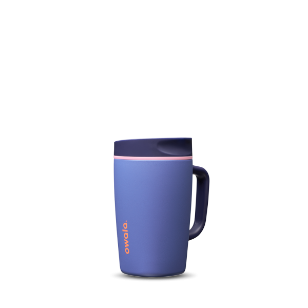 SmoothSip Slider with Handle - 24oz, Blue