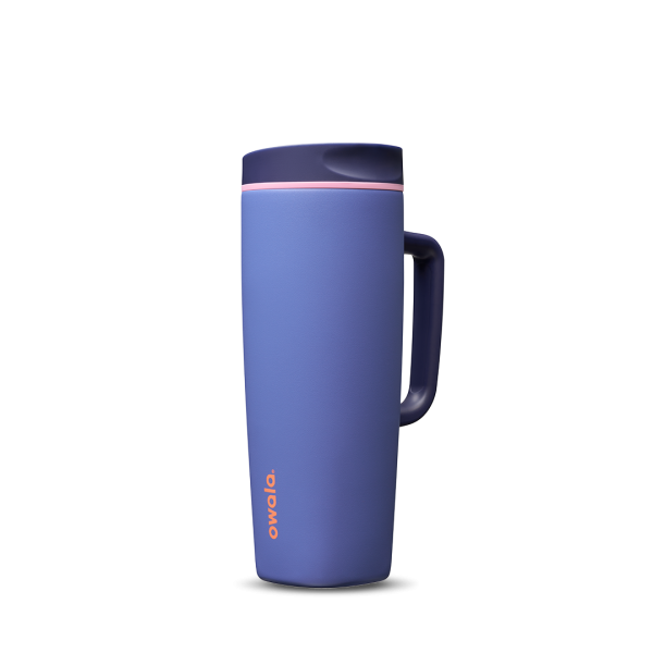 SmoothSip Slider with Handle - 12oz, Blue