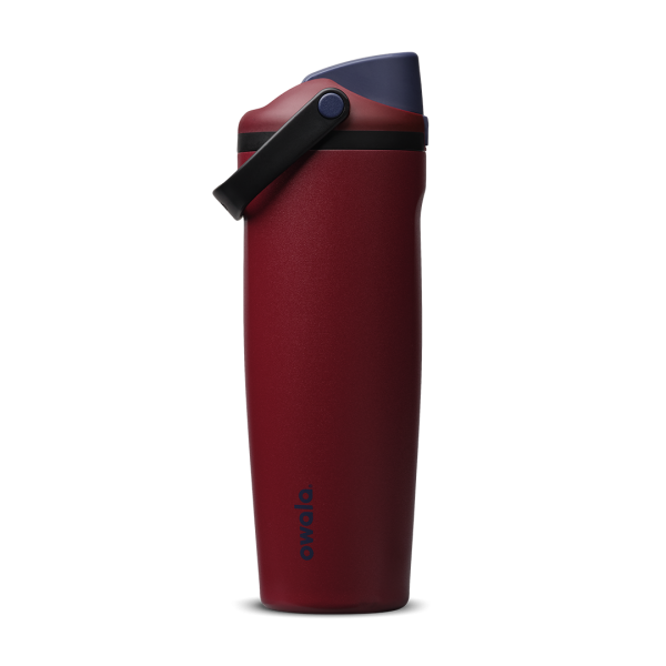 FreeSip Sway Water Bottle - 40oz, Burgundy